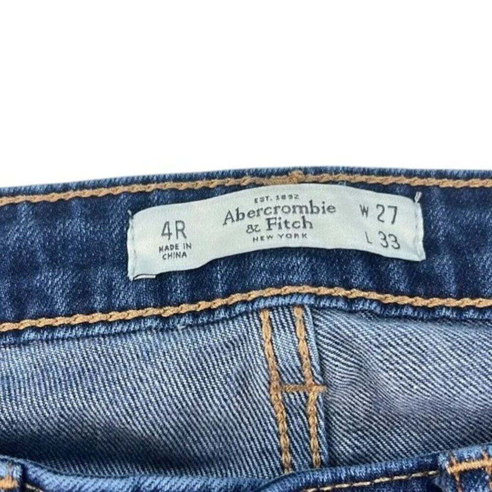 Abercrombie & Fitch Skinny Jeans Distressed Size 27 - Picture 11 of 11
